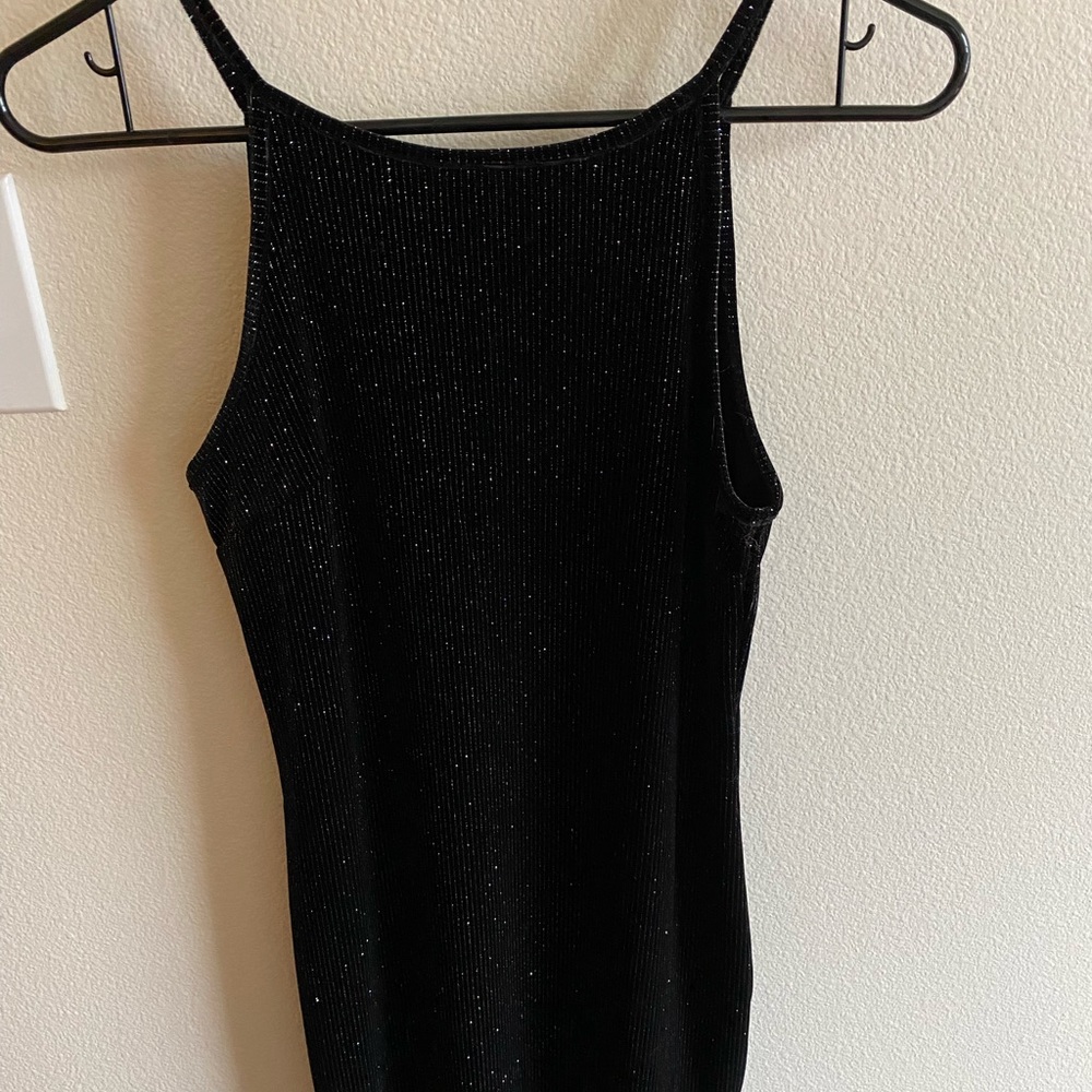 Black Sparkle Dress-Size Small